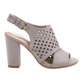 Seastar Sandali costruiti traforati grigio