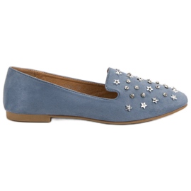 Signori blu con ornamenti