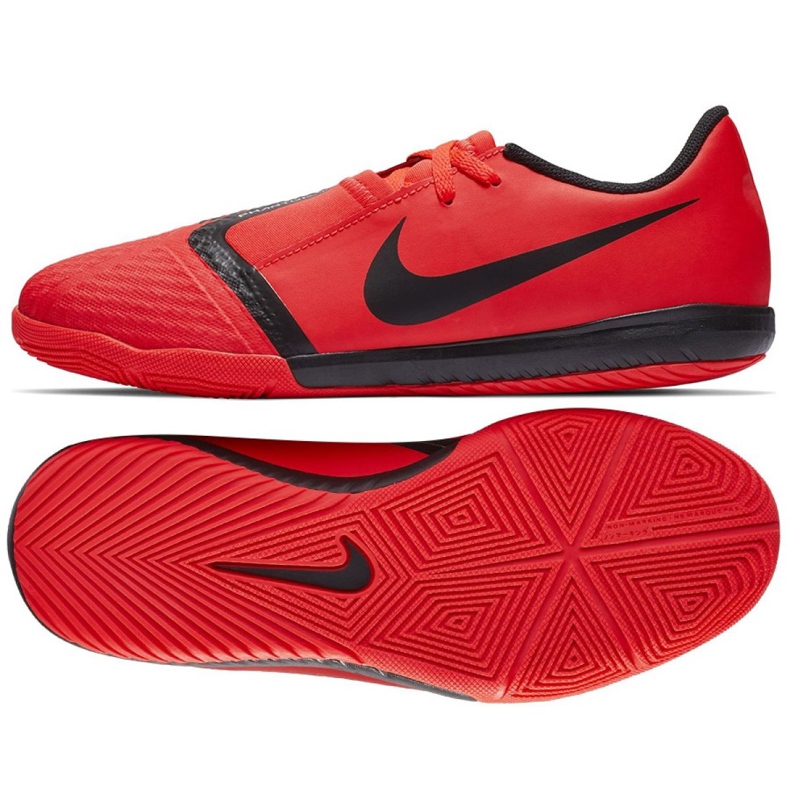 Scarpe indoor Nike Phantom Venom Academy Ic Jr AO0372-600 rosso rosso