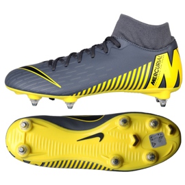 Nike Mercurial Superfly 6 Academy Sg M AH7364-070 scarpe da calcio grigio nero