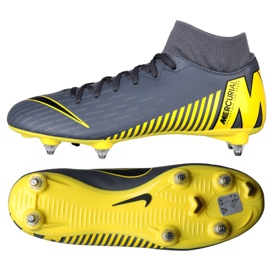 Nike Mercurial Superfly 6 Academy Sg M AH7364-070 scarpe da calcio nero grigio