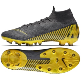 Nike Mercurial Superfly 6 Elite Ag Pro M AH7377-070 scarpe da calcio nero grigio