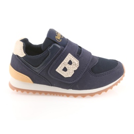 Scarpe per bambini Befado fino a 23 cm 516X038 giallo blu navy