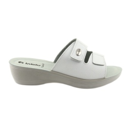 Zeppa velcro Inblu PL028 bianco
