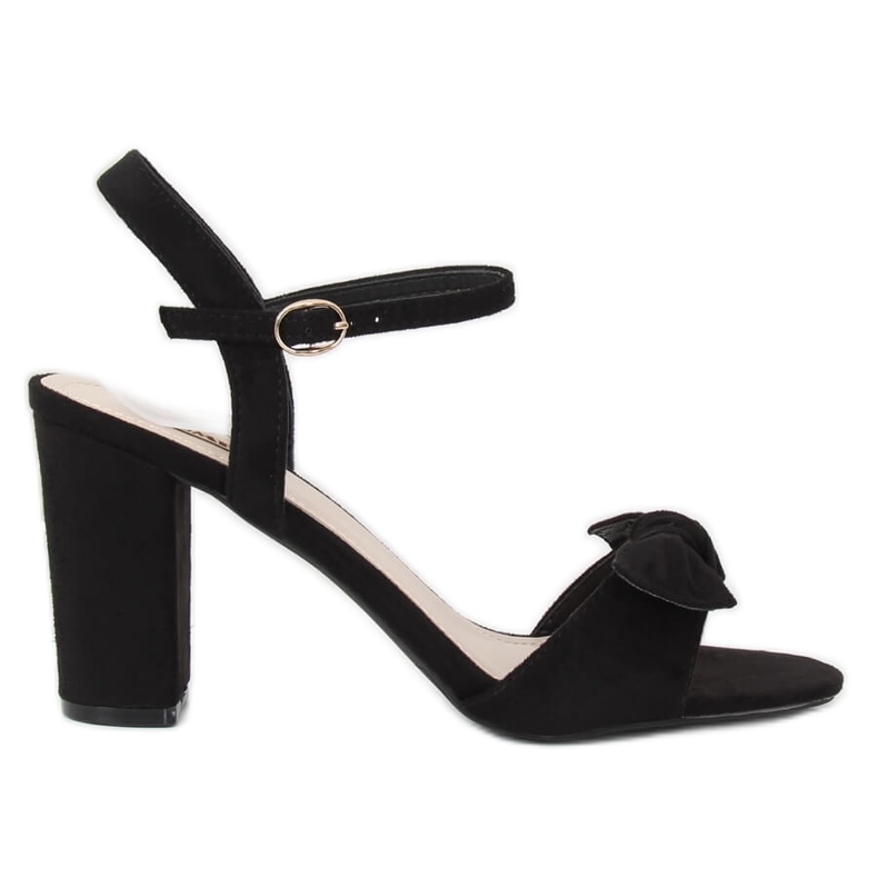 Sandali neri sul palo GH1508 Black nero