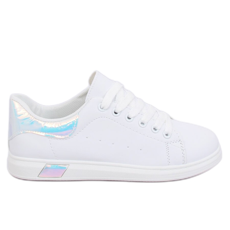 Sneakers Olografiche Bianche BL147NEW Bianche bianca