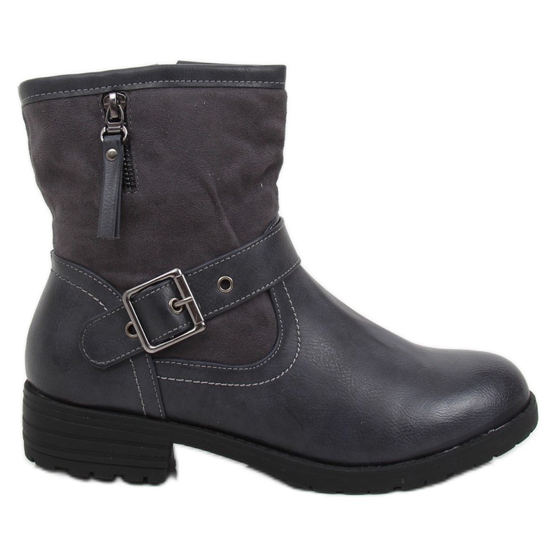 Grigio Stivali grigi da donna 88858 Grigio