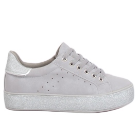 Grigio Sneakers da donna grigie R249