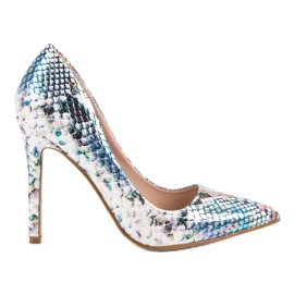 Seastar Borchie con stampa animalier multicolore