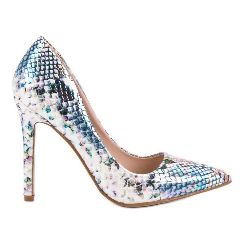 Seastar Borchie con stampa animalier multicolore