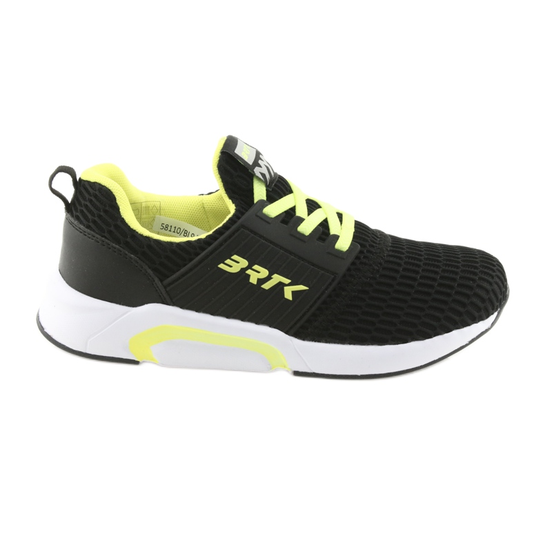 Bartek 55110 Scarpe sportive slip-on nere nero giallo