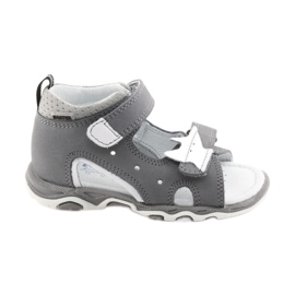 Sandali ragazzi rape Bartek 51489 grigio bianco