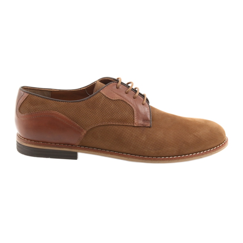 Scarpe da uomo Badura Casual 3687 Brown marrone