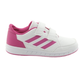 Adidas AltaSport CF K Jr D96828 scarpe bianco rosa
