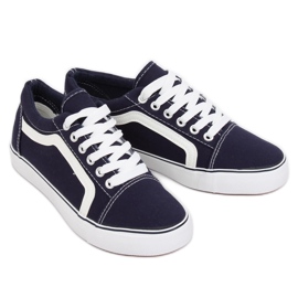 Sneakers da donna blu navy BL117P Navy