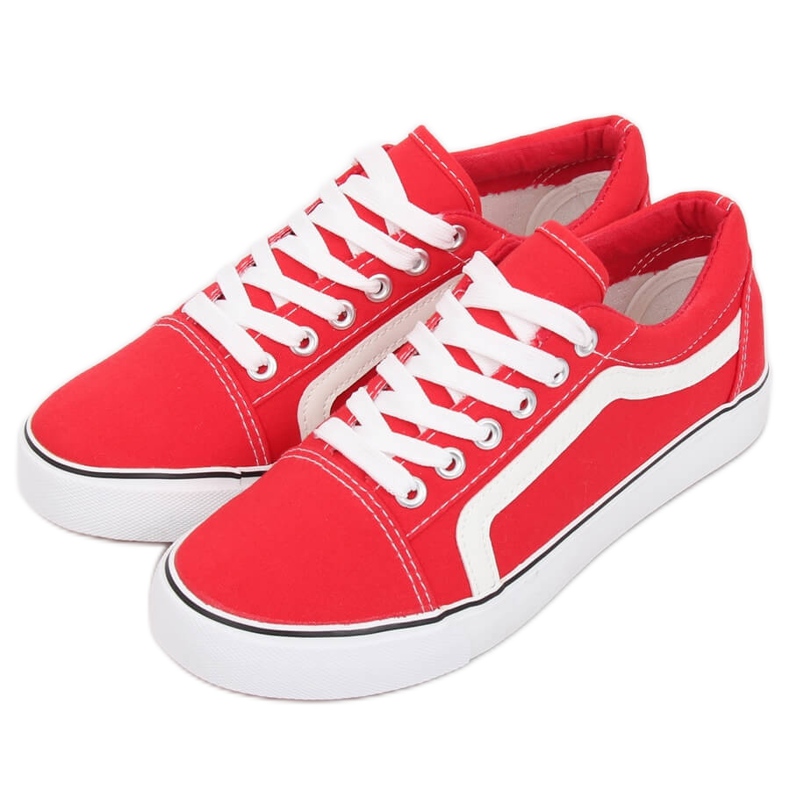 Sneakers rosse da donna BL117P Red rosso