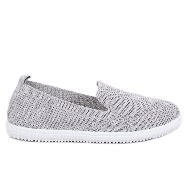 Sneakers slip-on grigio 784 LT.GREY