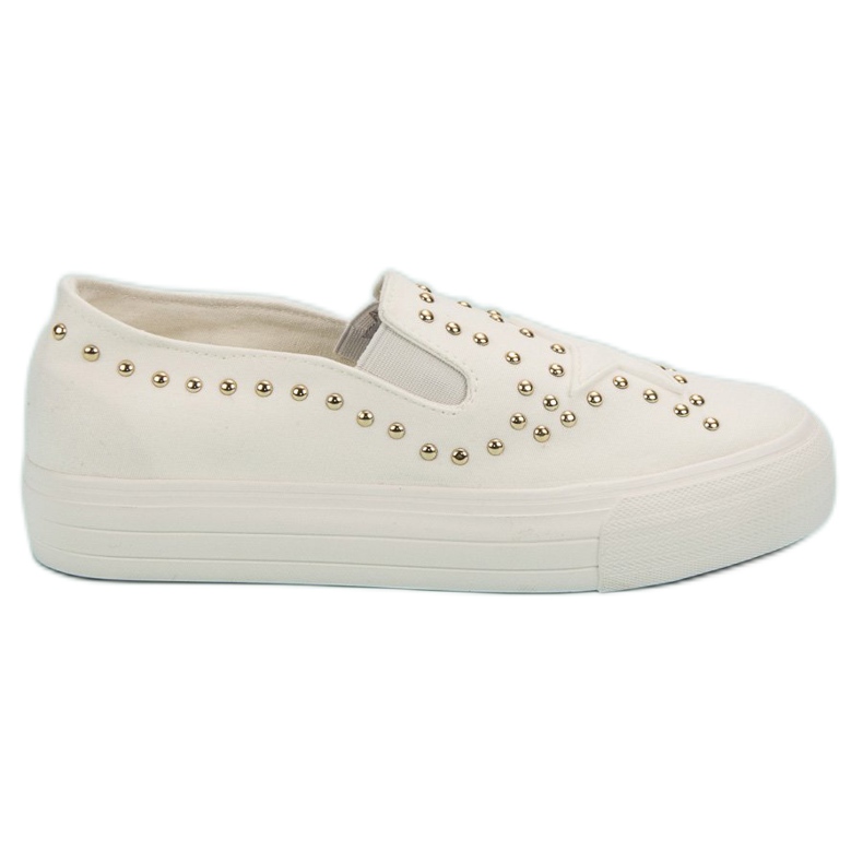 J. Star Sneakers Slip On Con Una Stella bianca