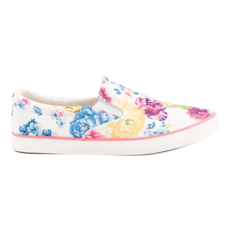 Yes Mile Scivoloso tra i fiori bianco multicolore