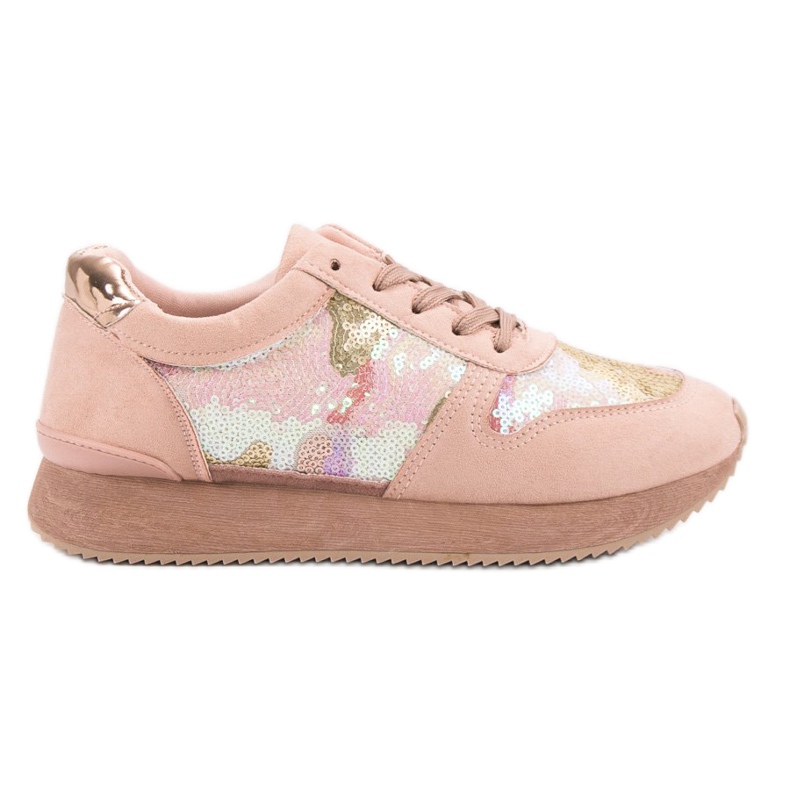 Seastar Scarpe sportive con paillettes rosa