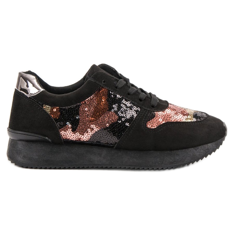 Seastar Scarpe sportive con paillettes nero