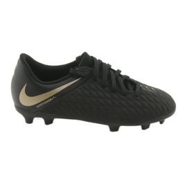 Scarpe da calcio Nike Hypervenom Phantom 3Club FG Jr AJ4146-090 nero