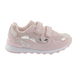 Sport Velcro American Club ES18 rosa cipria grigio