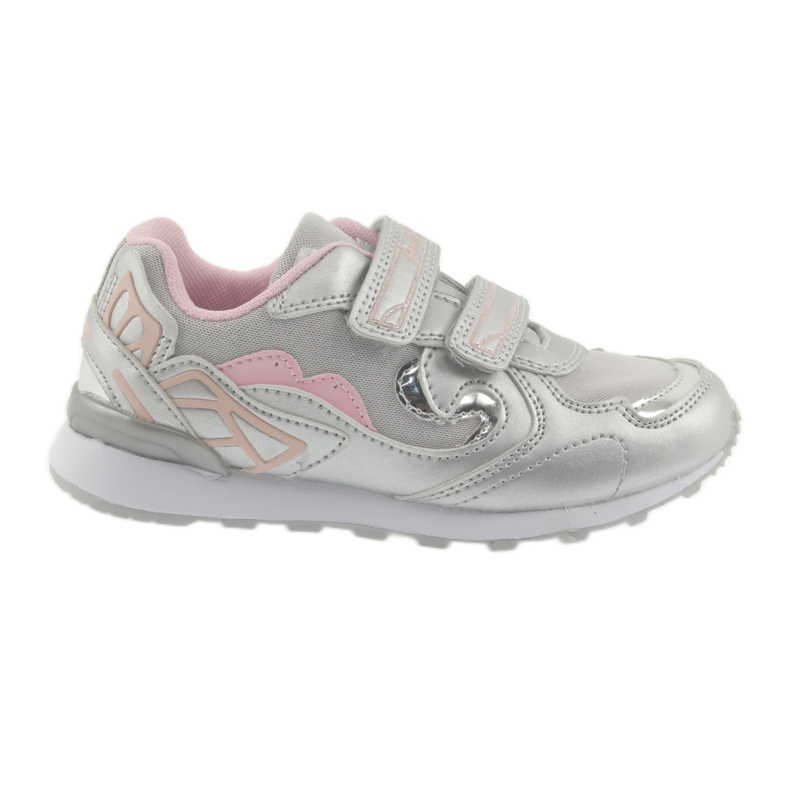 Sport Velcro American Club ES18 sebrne grigio