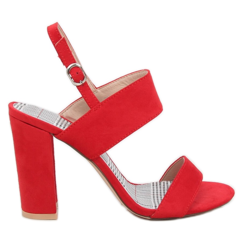 Sandali sul palo rosso S116 Rosso