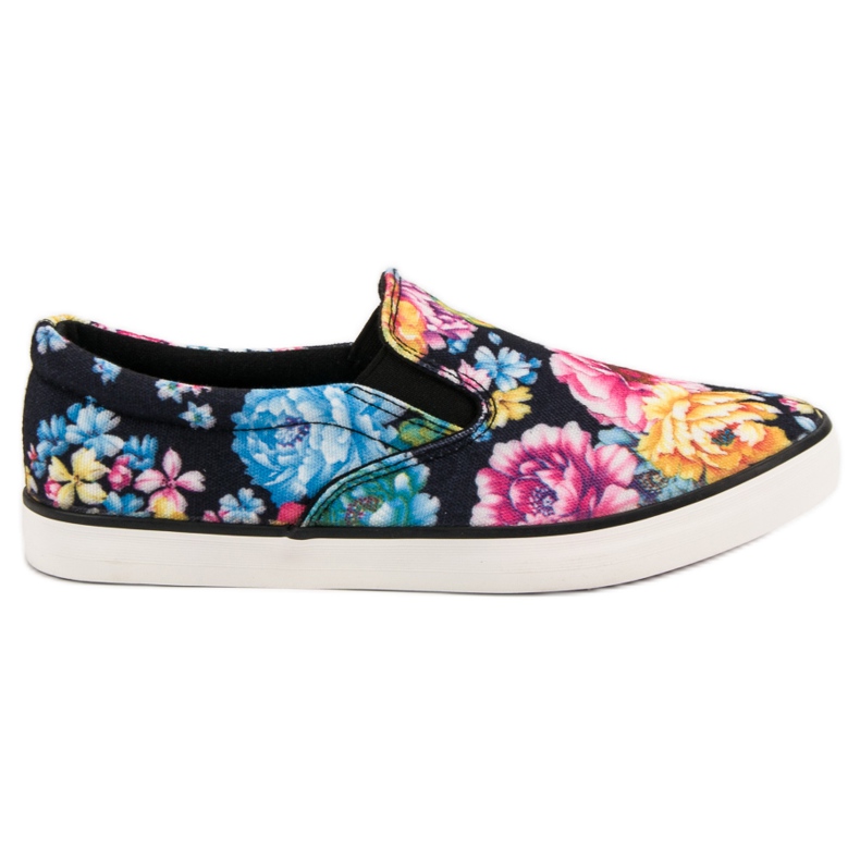 Yes Mile Scivoloso tra i fiori nero multicolore