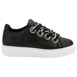 Scarpe Sportive Con Glitter nero