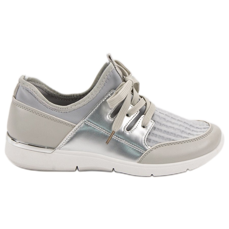 Scarpe sportive slip-on grigio