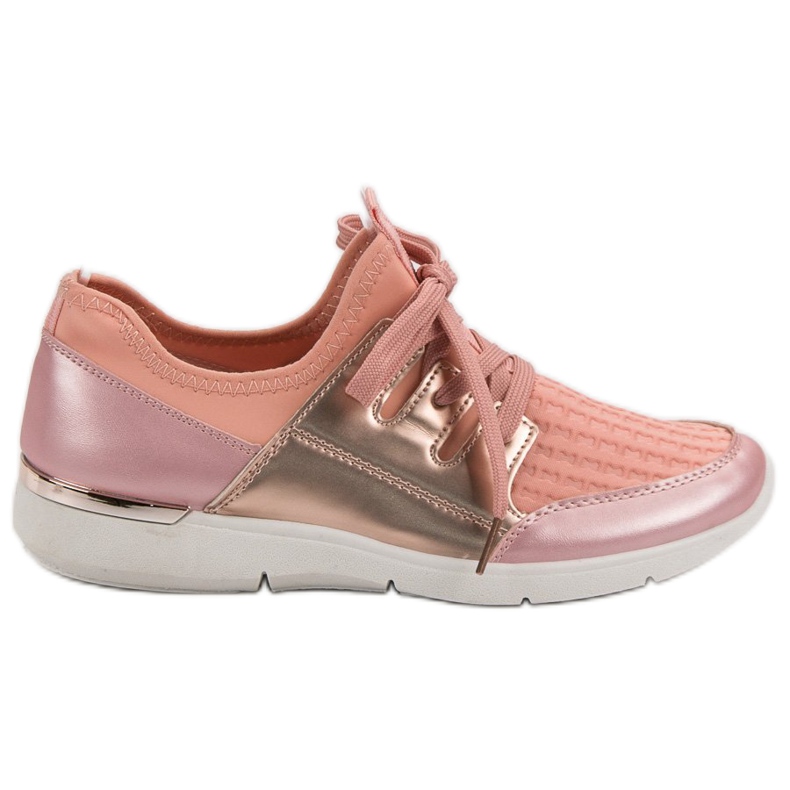 Scarpe sportive slip-on rosa