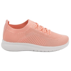 Primavera Calzature in tessuto leggero rosa