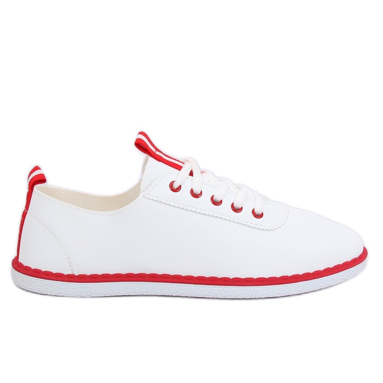 Sneakers da donna bianche e rosse XJ-2918 Red bianca