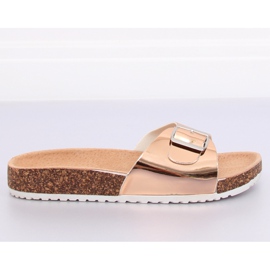 Infradito in metallo champagne DD94P Champagne II-GAT rosa