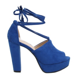 Sandali cobalto LM-058 Blu blu navy