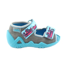 Scarpe per bambini Befado 250P085 blu grigio