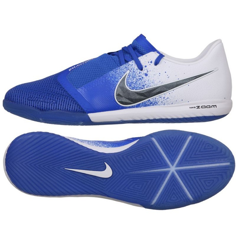 Scarpe indoor Nike Zoom Phantom Venom Pro Ic M BQ7496-104 multicolore blu