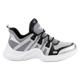 Scarpe sportive grigie grigio