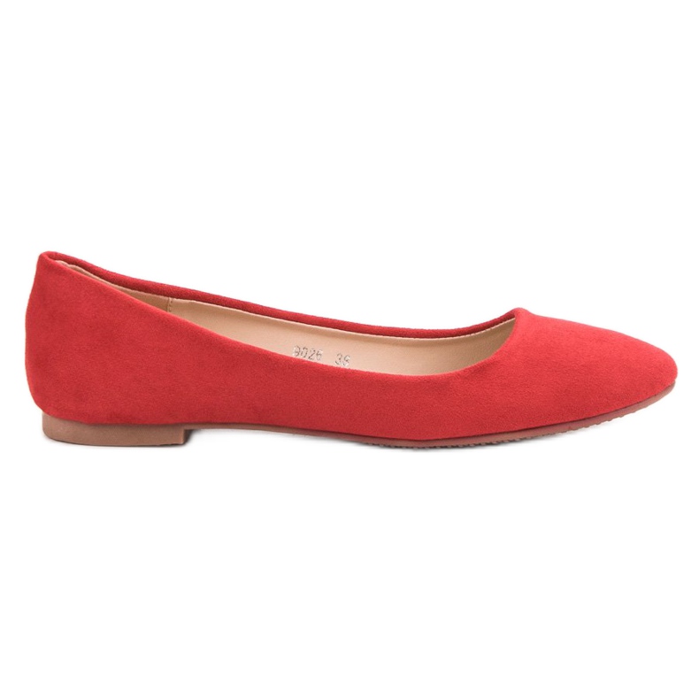 Primavera Ballerine rosse classiche rosso