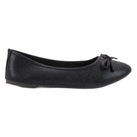 Evento Ballerina nera con fiocco nero