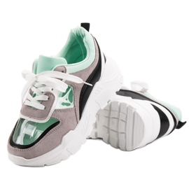 SHELOVET Sneakers Trasparenti Sulla Piattaforma grigio