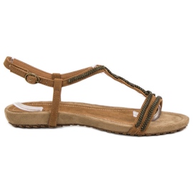 Corina Sandali casual marrone