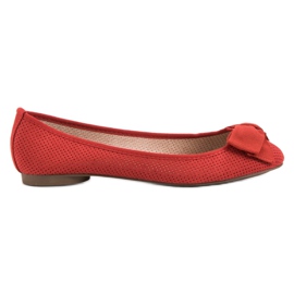 Corina Ballerine rosse traforate rosso