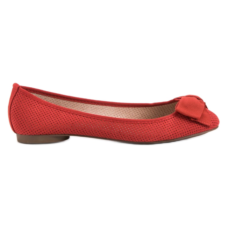 Corina Ballerine rosse traforate rosso