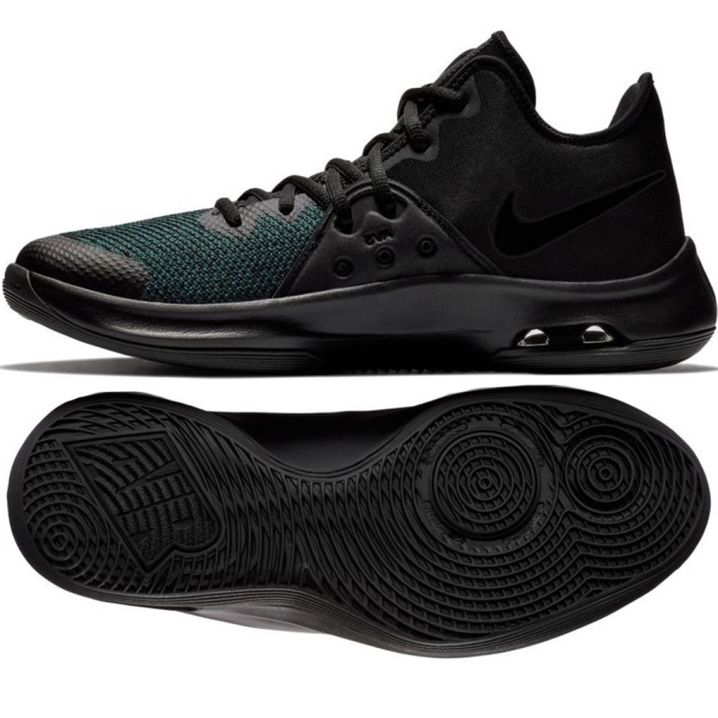Scarpe da basket Nike Air Versitile Iii M AO4430-002 multicolore nero