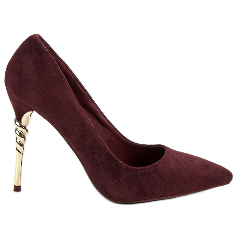 GUAPISSIMA tacchi bordeaux multicolore rosso