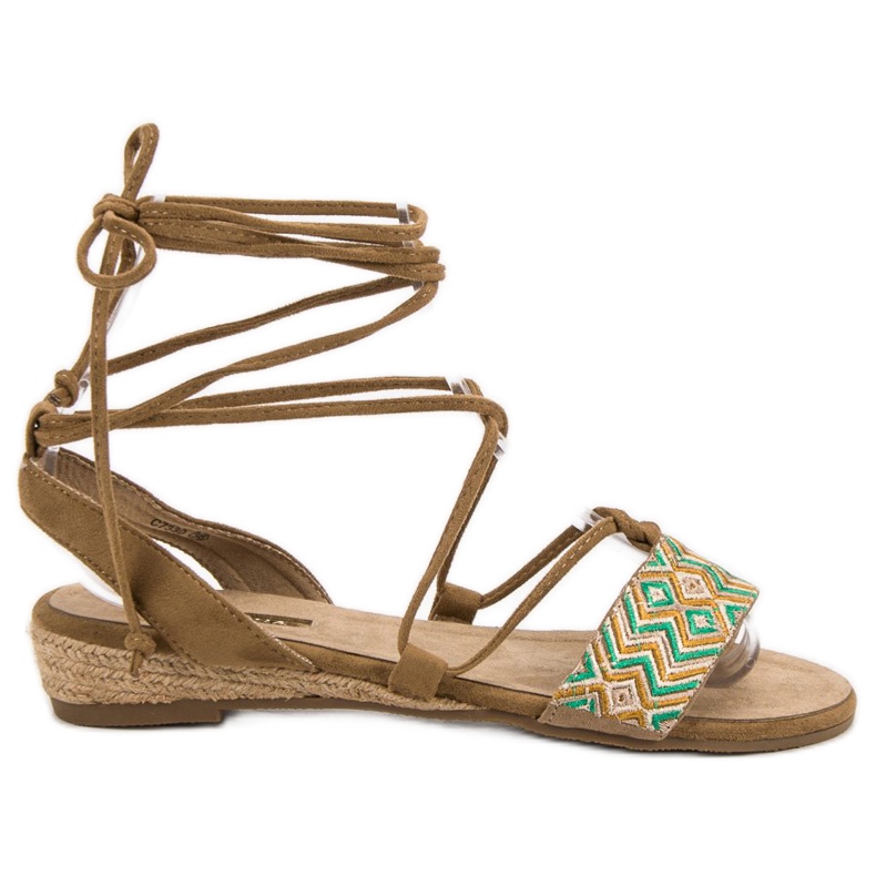 Corina Sandali allacciati marrone