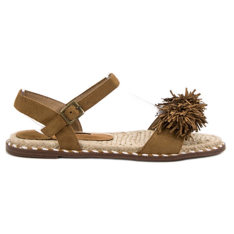 Corina Sandali cammello marrone